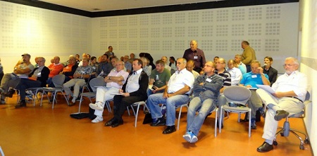 Les juges en formation à Trévise