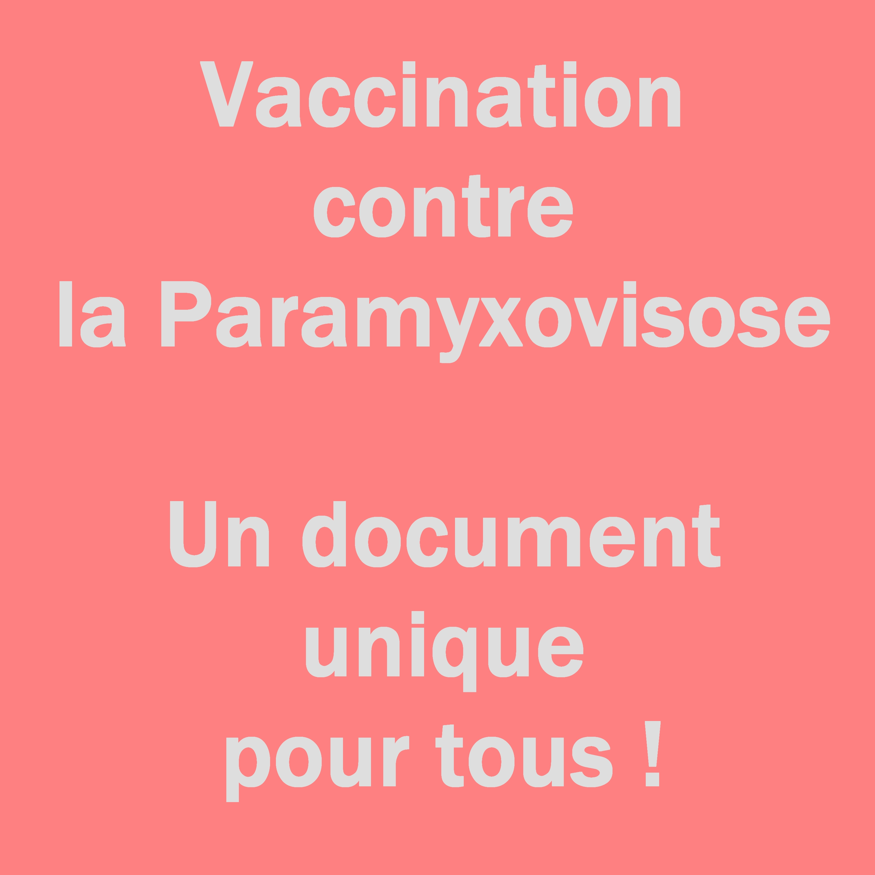 Un certificat de vaccination irréprochable