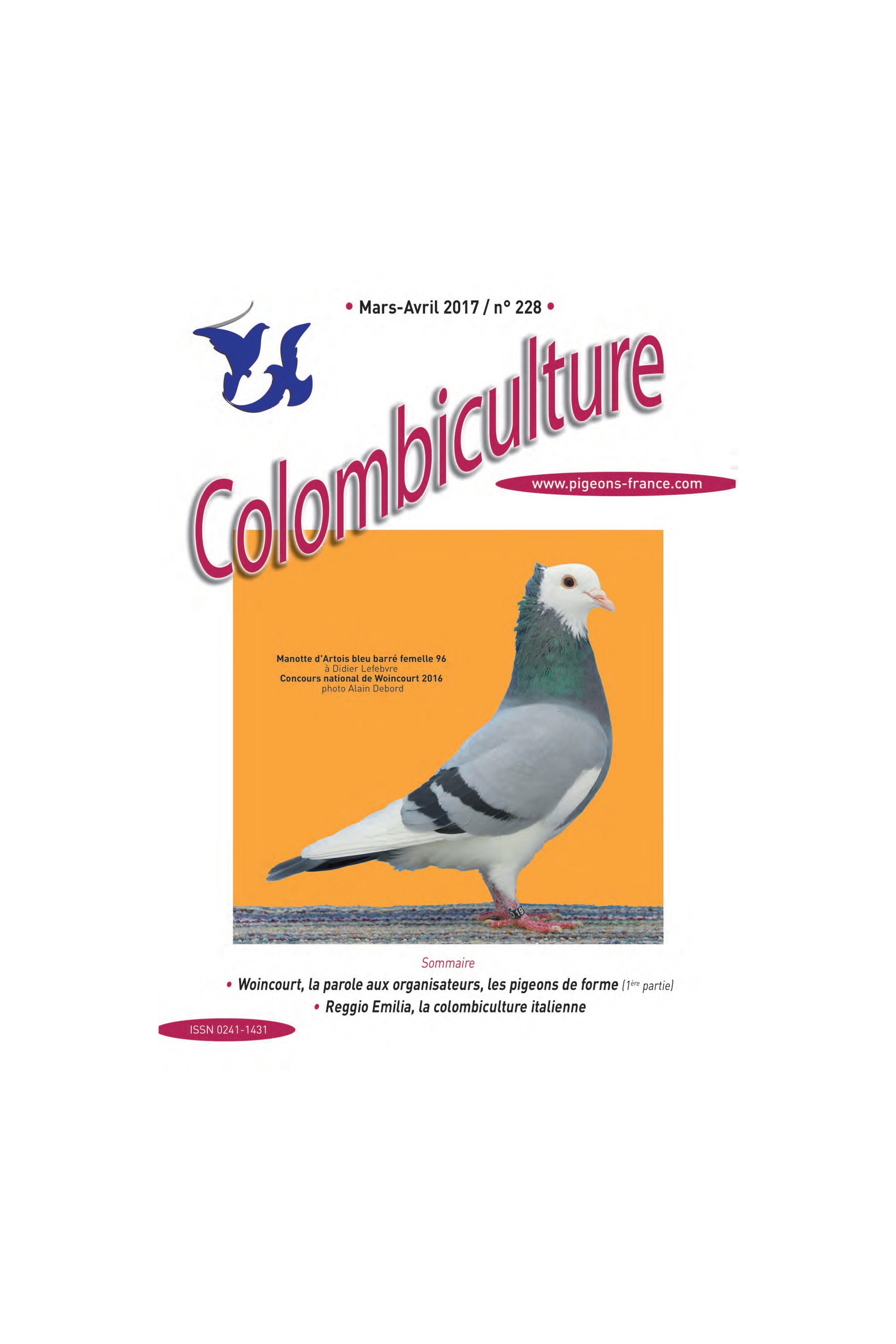 Colombiculture n°228 bientôt chez vous.