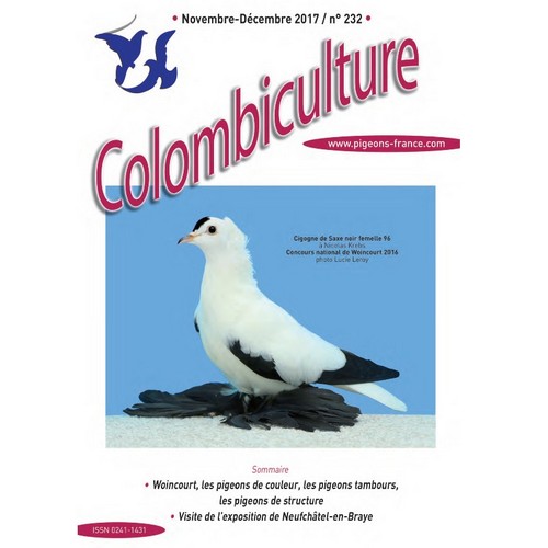 Colombiculture 232 à l&rsquo;imprimerie