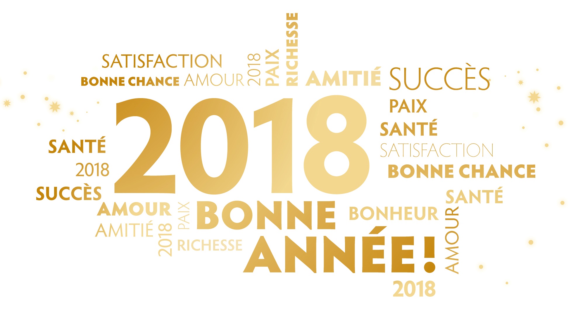 Bonne année 2018