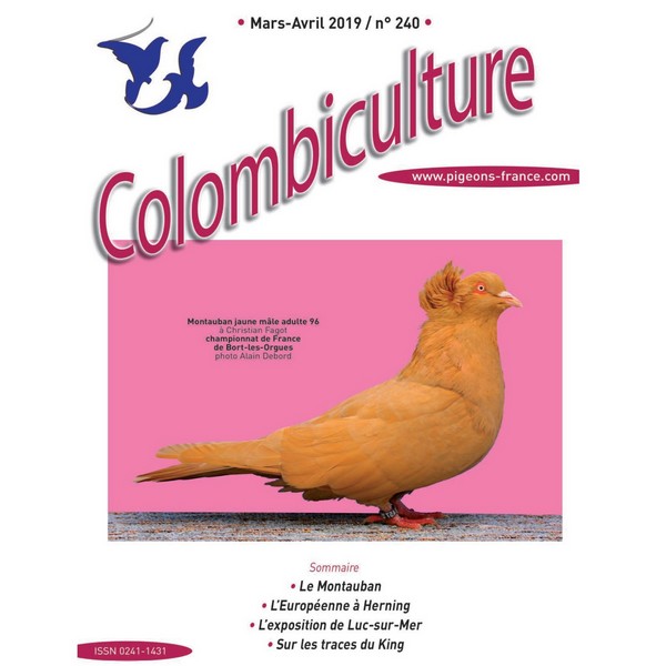 Colombiculture n° 240 est arrivé chez ses abonnés